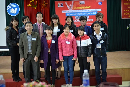 Sinh viên nhà Trường tham gia cuộc thi vô địch Tin học văn phòng Thế giới vòng thi Quốc gia
