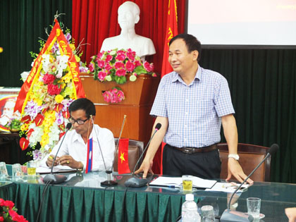 Đoàn công tác tỉnh Phông Sa Lỳ nước cộng hoà dân chủ nhân dân Lào thăm và làm việc với trường CĐ Kinh tế-Tài chính Thái Nguyên