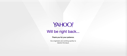 Yahoo, Bing "sống lại" sau sự cố gián đoạn dịch vụ đầu năm mới